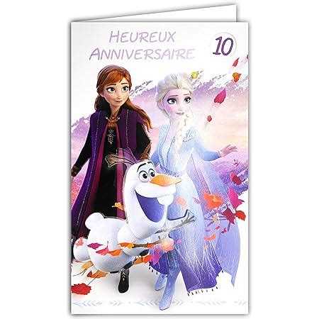 Afie 69 2106 Carte Joyeux Anniversaire 6 ans Enfant Garçon Fille