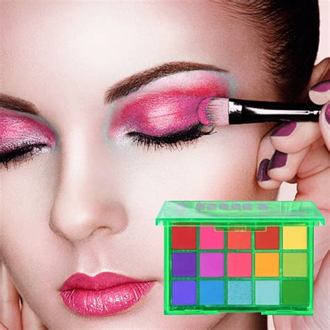 Pjtewawe Eyeshadow Palette 1pc15 Color Sweetheart Party Eyeshadow Tray