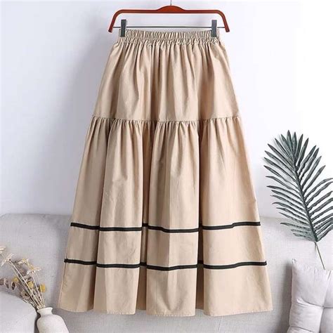 Jual Rom Aligata Skirt Linen Rok Dewasa Model Terbaru Skirt Panjang