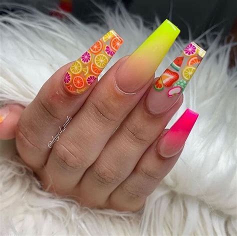 Dainty Fruit Nails Perfect For Summer Artofit