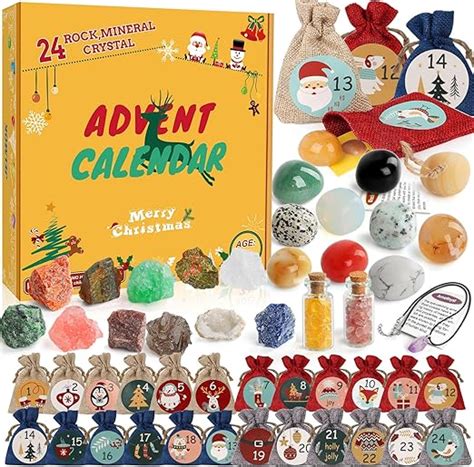 Adventskalender Kristalle F R Kinder Nat Rlichen Kristalle