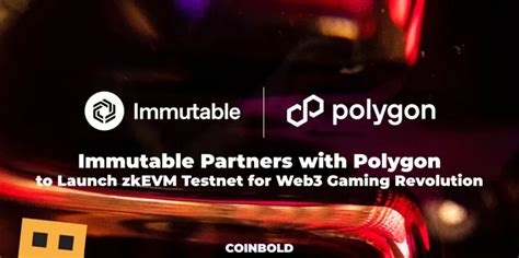 Immutable Partners With Polygon To Launch ZkEVM Testnet For Web3 Gaming