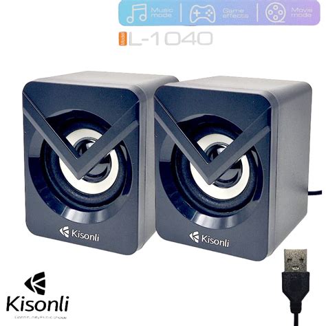 Kisonli Parlante Para Computador 3 5w Confia Technology