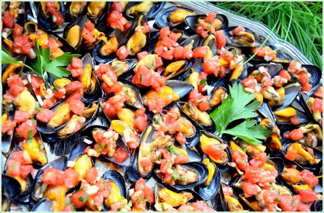 Moules En Vinaigrette De Tomates C Est Frais Et C Est Idéal En Cette Période De Fin D été