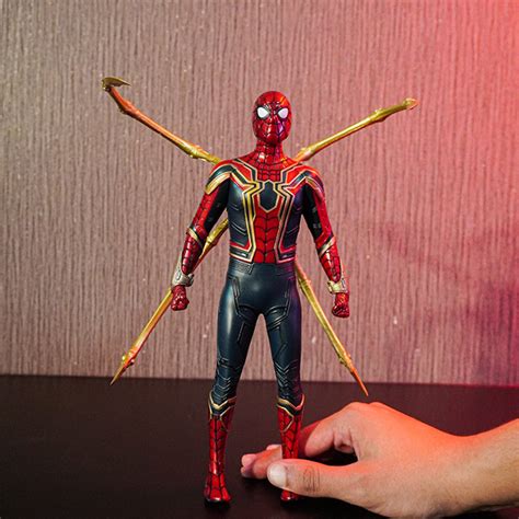 Action Figure Est Tua Homem Aranha Spider Man Iron Spider Vingadores