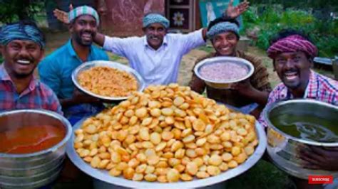 Pani Puri Golgappa Recipe Cooking In South Indian Village How