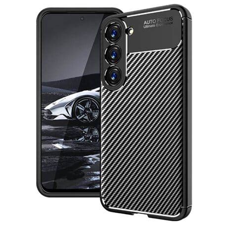 K P Carbon Silikon Skal Samsung Galaxy S Caseonline Se