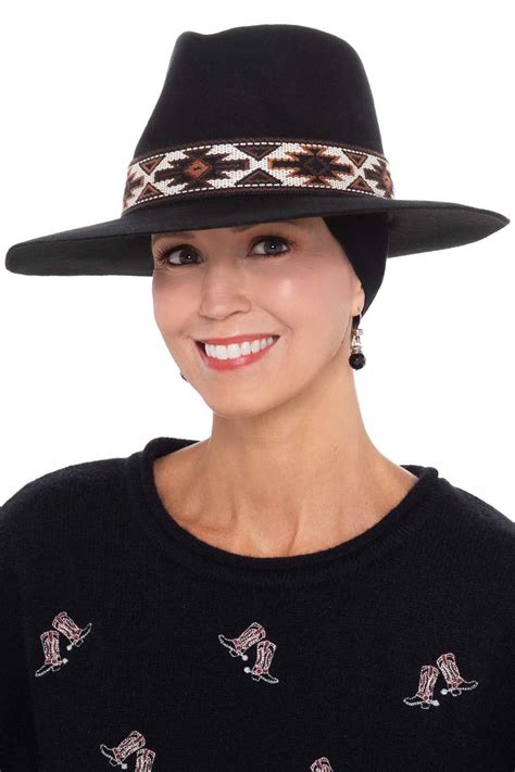 Boho Western Hat | Women's Wool Festival Hat