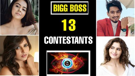 Bigg Boss 13 Contestants Name With Photo - This season, the contestant ...