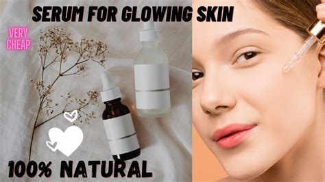 Homemade Face Serum For Glowing Mist For Healthy Skin And Body Youtube