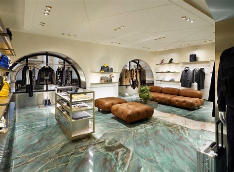 FENDI opens its new shop in Milan, inside the Galleria Vittorio