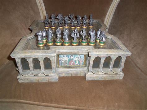 Noble Collection Lord of the Rings Chess Set -- Used | #1913404432