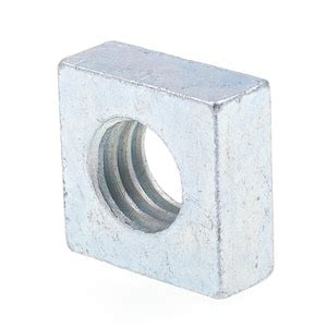 Prime Line Zinc Plated Steel Square Nuts Pack The