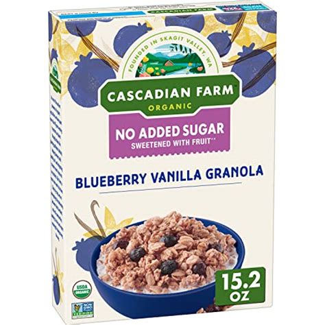 Taste The Deliciousness Of Cascadian Farm S Blueberry Almond Crunch Cereal