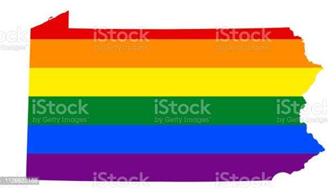 Lgbt Flag Map Vector Rainbow Map Of Country In Colors Of Lgbt Pride