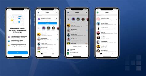 Facebook Neue Messenger Inbox Erlaubt Wechsel Zwischen Privatem Und