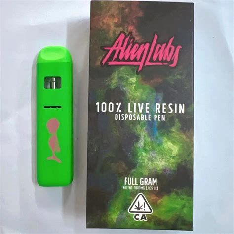 Factory Wholesale Empty Alien Labs Live Resin Disposable Vape Device