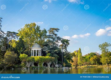 Temple Of Love In The Vincennes Forest Stock Photo Image Of Columns