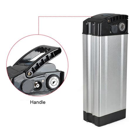 Battery Box Protective Storage For Electric Bike E Bike 36v 48v Holder Case Aluminum Alloy And