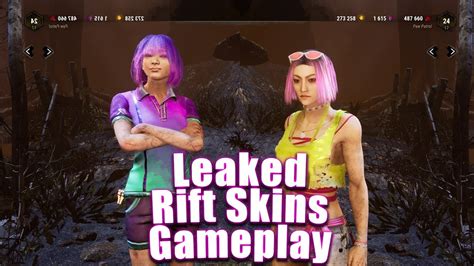 Feng And Yui Leaked Rift Skins Gameplay Dead By Daylight Youtube