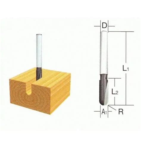 Glodalo Ravno 6mm D 09329 Makita Prodaja Alata