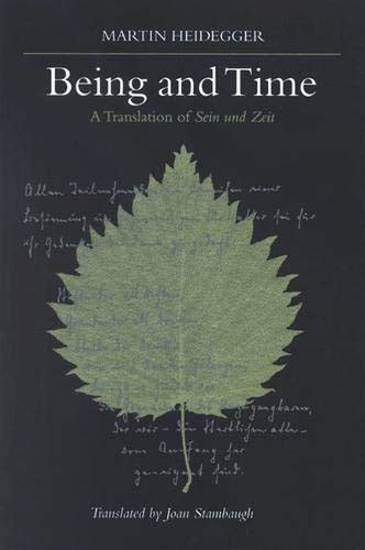 buy   time  translation  sein und zeit suny series