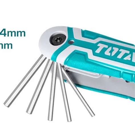 ست آلن چاقویی ستاره ای 8 عددی توتال TOTAL-THT1061846 | ابزار کُرد تولز