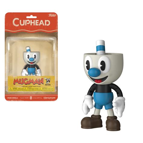 Mugman Funko Action Figure Cuphead Games Geek Fanaticos