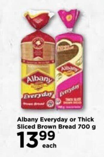 Albany Everyday Or Thick Sliced Brown Bread 700 G Offer At Food Lovers