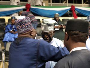 Photos Fashola Ambode Sanwo Olu Others Meet At Apc Convention