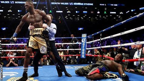 Anthony Joshua Deontay Wilder Calls Out Briton After Beating Bermane