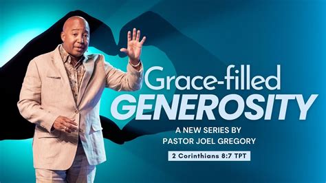 Grace Filled Generosity Pt 4 Pastor Joel Gregory Linked Up Church