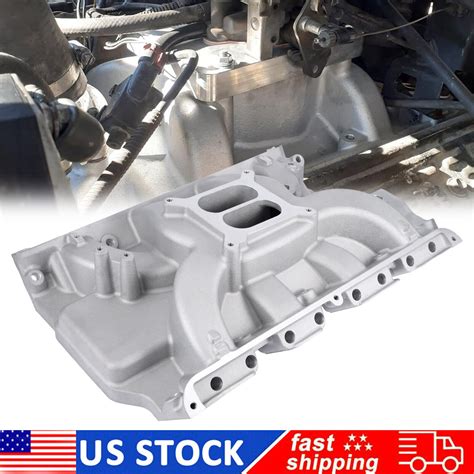 Aluminum Intake Manifold Stain 7105 Dual Plane For Ford Fe 390 406 410