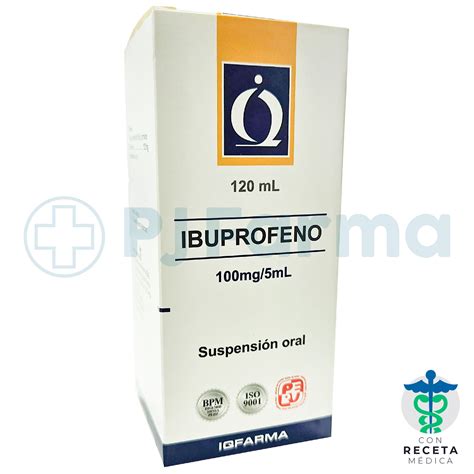 Ibuprofeno Mg Ml Suspensi N Oral Ml Iqfarma Pj Farma