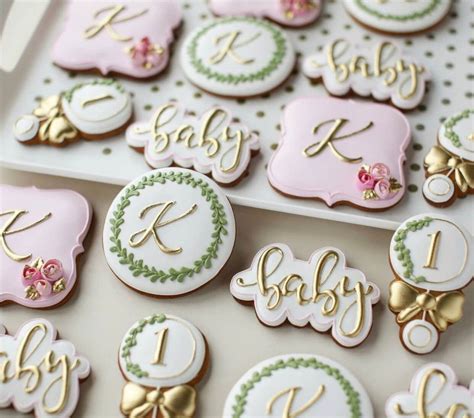 12pcs Decorated Sugar Cookies 1st Birthday Cookies First Etsy