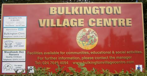 Bulkington Village Community Centre - Our Warwickshire