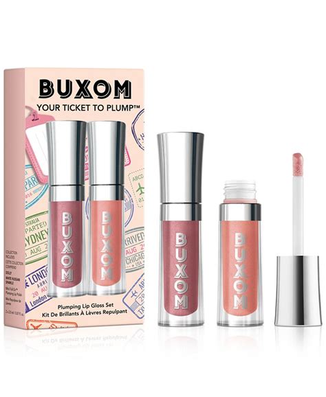 Buxom Cosmetics Your Ticket To Plump Plumping Lip Gloss Duo Macys