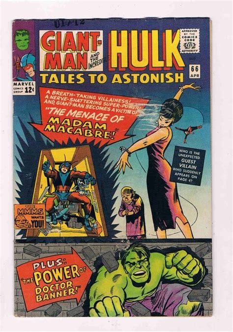 Giant Man And Hulk Tales To Astonish First Edition Catawiki