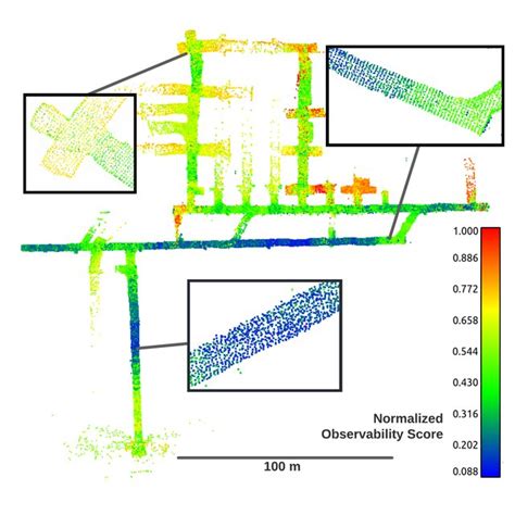 Visual illustration of point cloud map with intensity colored by the ...