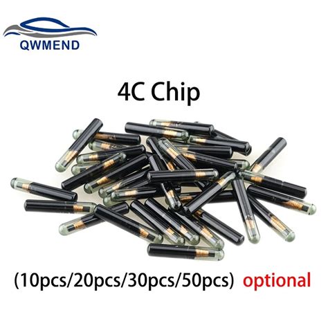 Chip Transpondedor De Cristal QWMEND ID 4C Para Lexus Toyota Camry