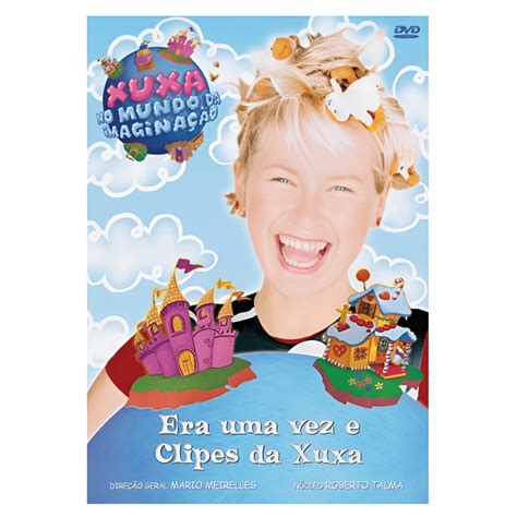 DVD XUXA NO MUNDO DA IMAGINAÇÃO ERA UMA VEZ E CLIPES DA XUXA Shopee