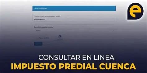 Consulta Del Impuesto Predial Cuenca 2024 Elyex