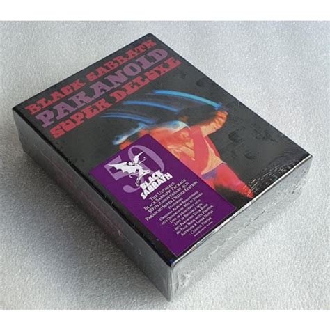 Box Black Sabbath Paranoid Super Deluxe Importado Novo Lacrado O Mais