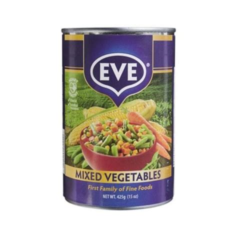 Eve Mixed Vegetables 425g Gibbo Trading