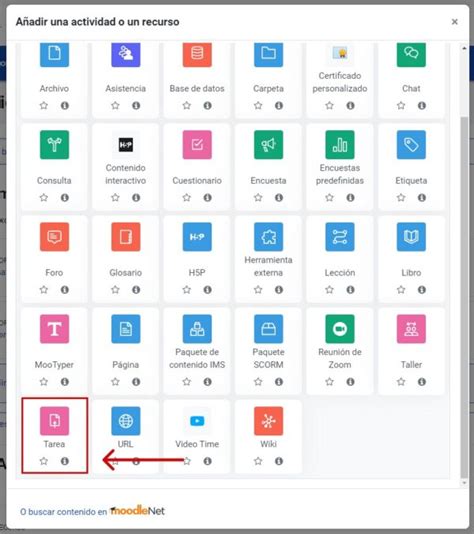 Como crear una tarea en Moodle Implementación y Desarrollo Aulas