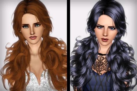 Newsea`s Seasame Hairstyle Retextured By Forever And Always Sims 3 Hairs