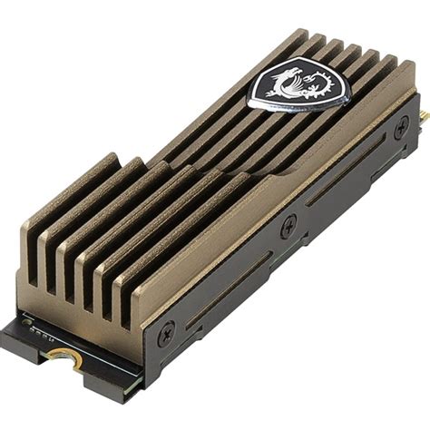 MSI 1TB SPATIUM M480 PCIe 4 0 NVMe M 2 SSD Heat Sink PS5 7000MB S PC