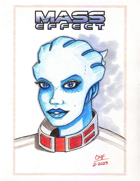 Mass Effect Liara Tsoni By Xman72 On Deviantart