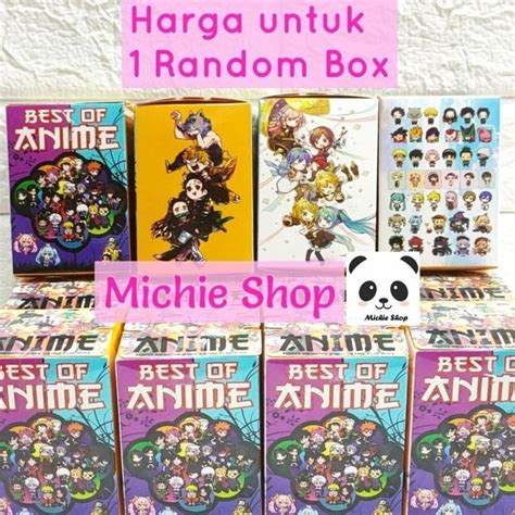 Jual Koleksi Yang Menghidupkan Hobi Best Of Anime Blind Box Collection