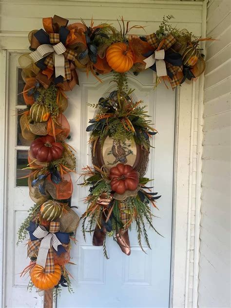 Pin By Vicki Thomas On Fall Fall Decor Fall Wreath Flower Crafts